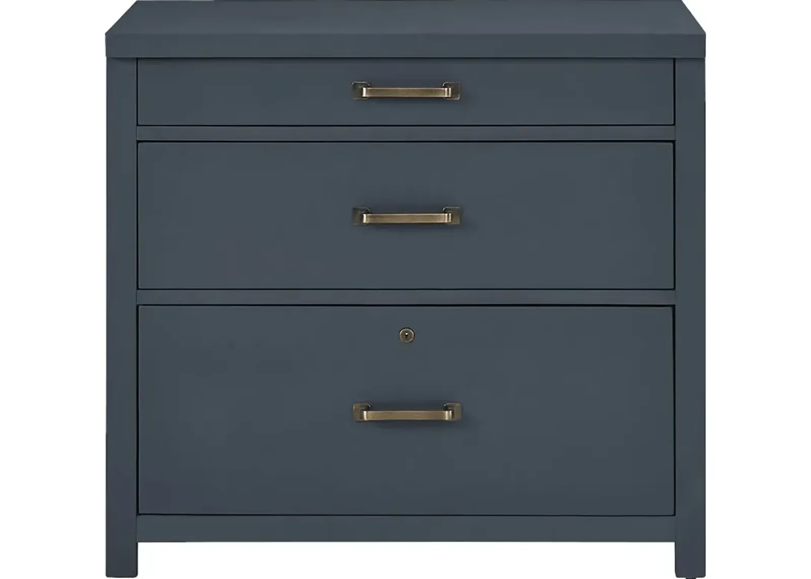 Planefield Blue File Cabinet