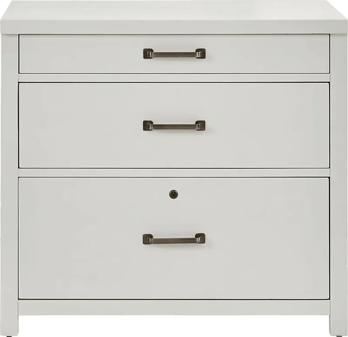 Planefield White File Cabinet