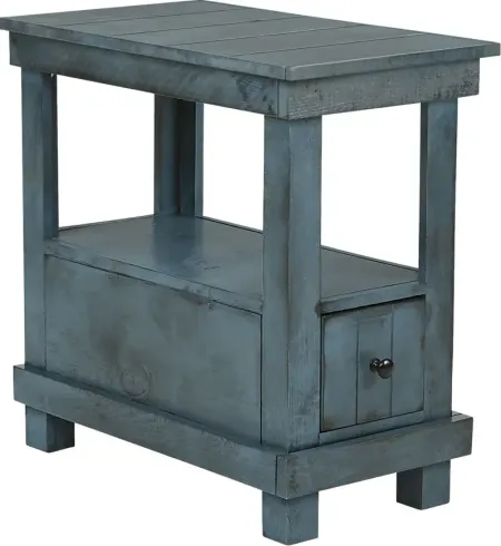 Havenwood Blue Chairside Table