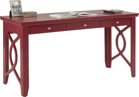 Abbie Red Writing Desk