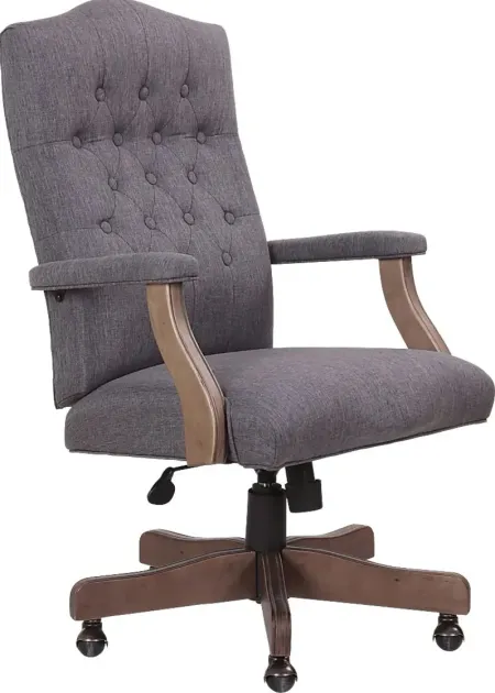 Hanksville Gray Desk Chair