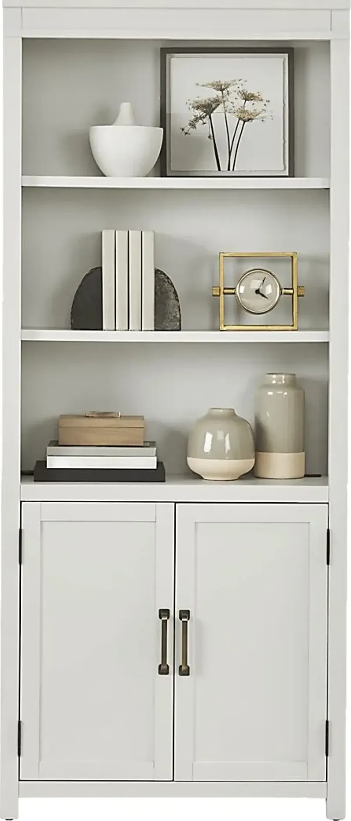 Planefield White Door Bookcase