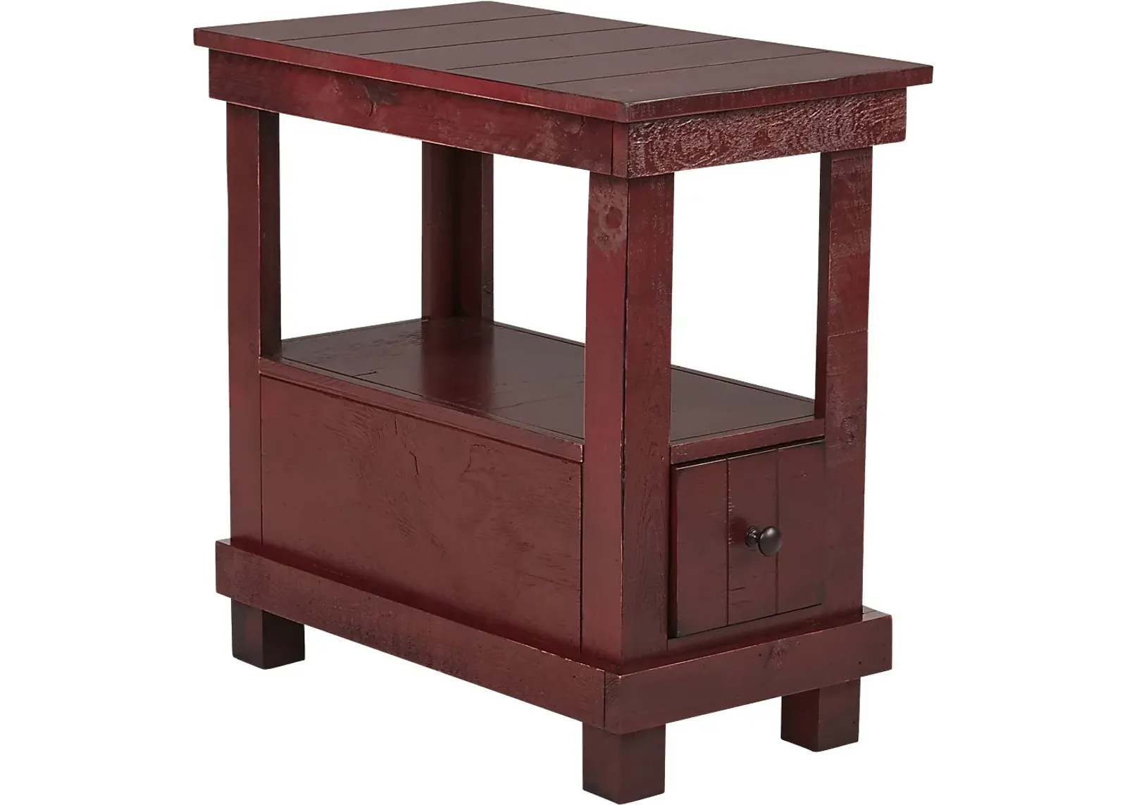 Havenwood Red Chairside Table