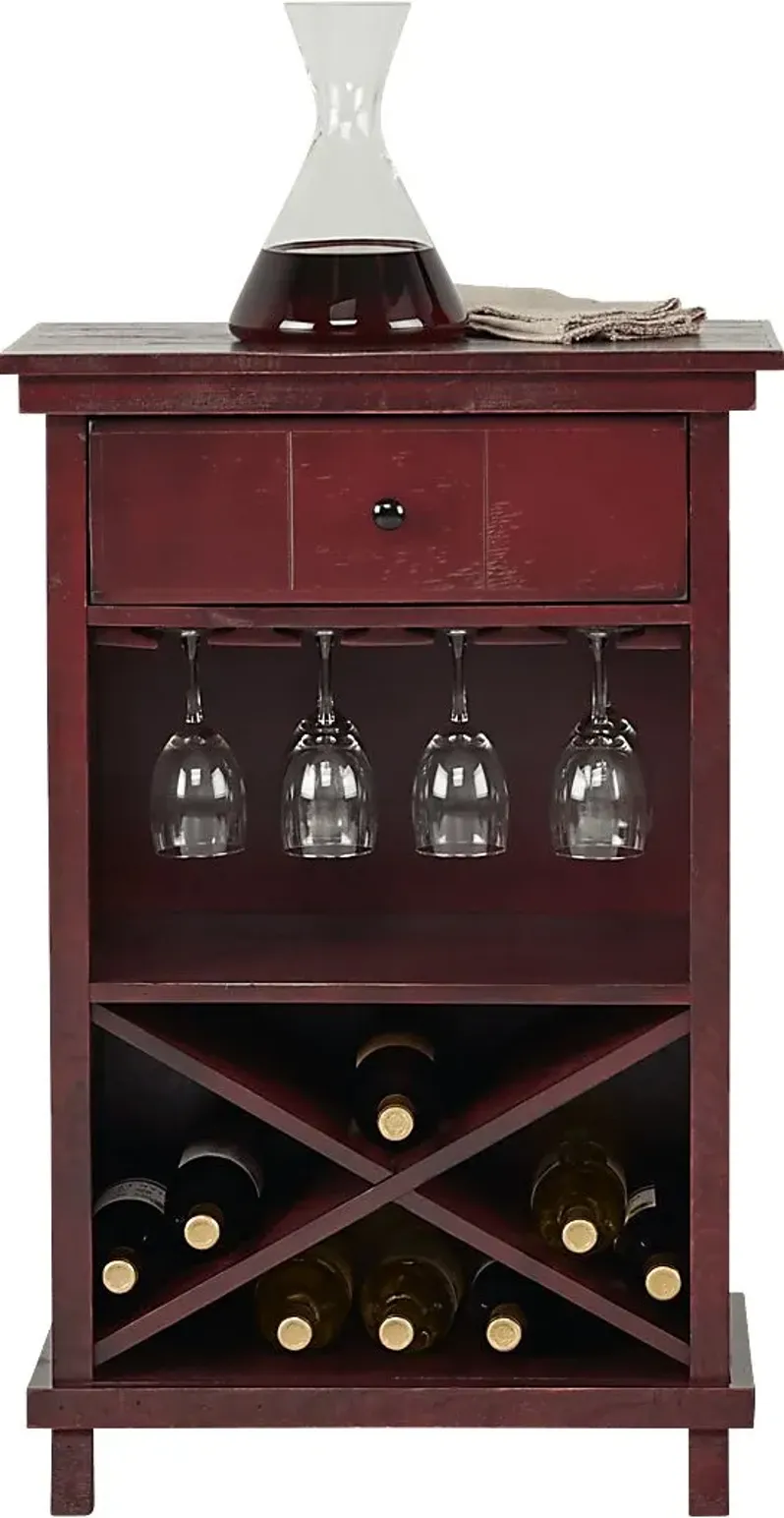 Havenwood Red Wine Cabinet
