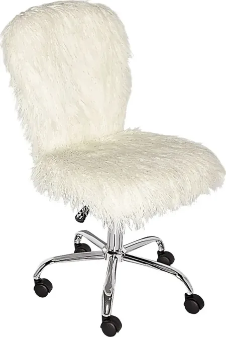Kellow White Office Chair