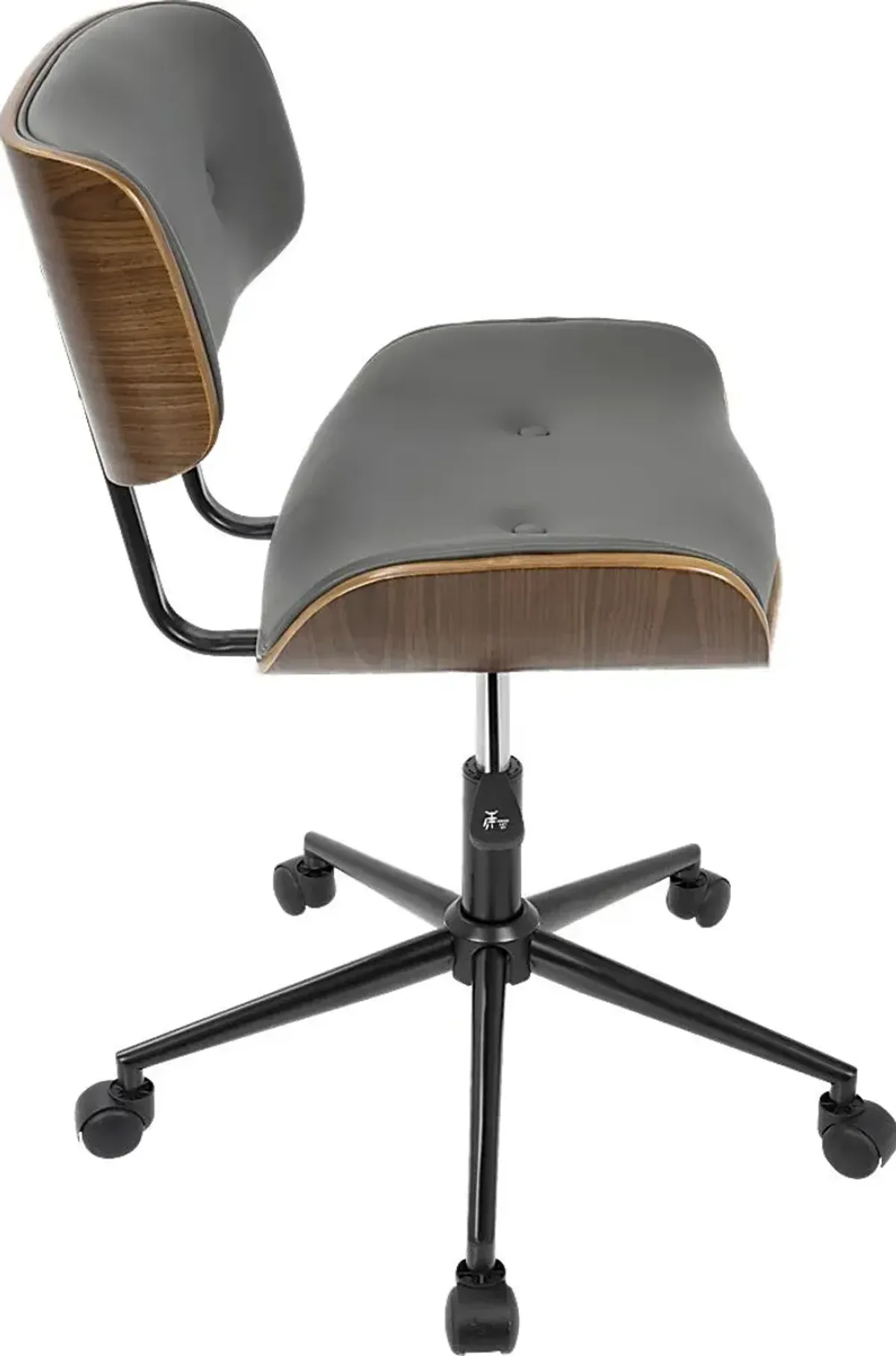 Loxley Gray Adjustable Desk Chair