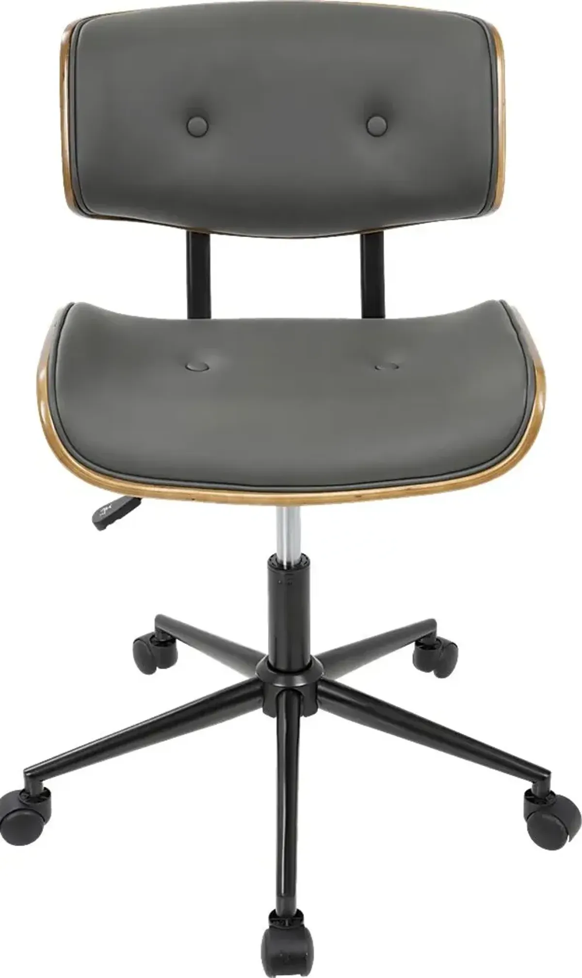 Loxley Gray Adjustable Desk Chair