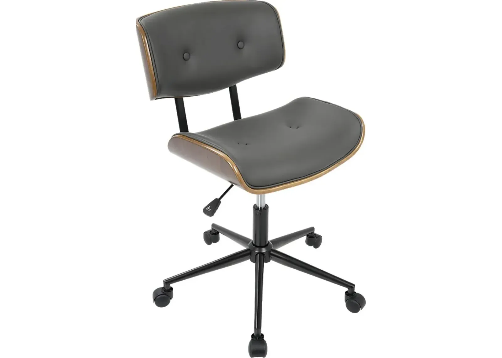 Loxley Gray Adjustable Desk Chair