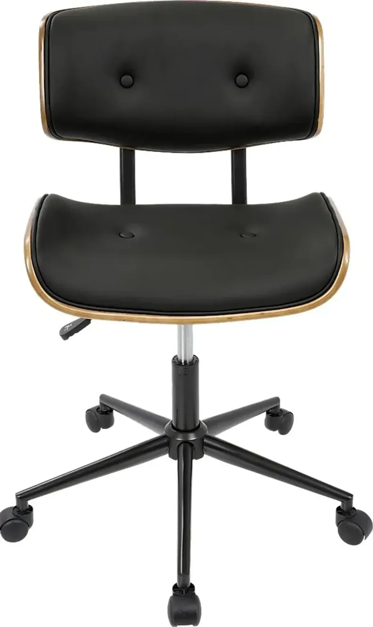 Loxley Black Adjustable Desk Chair