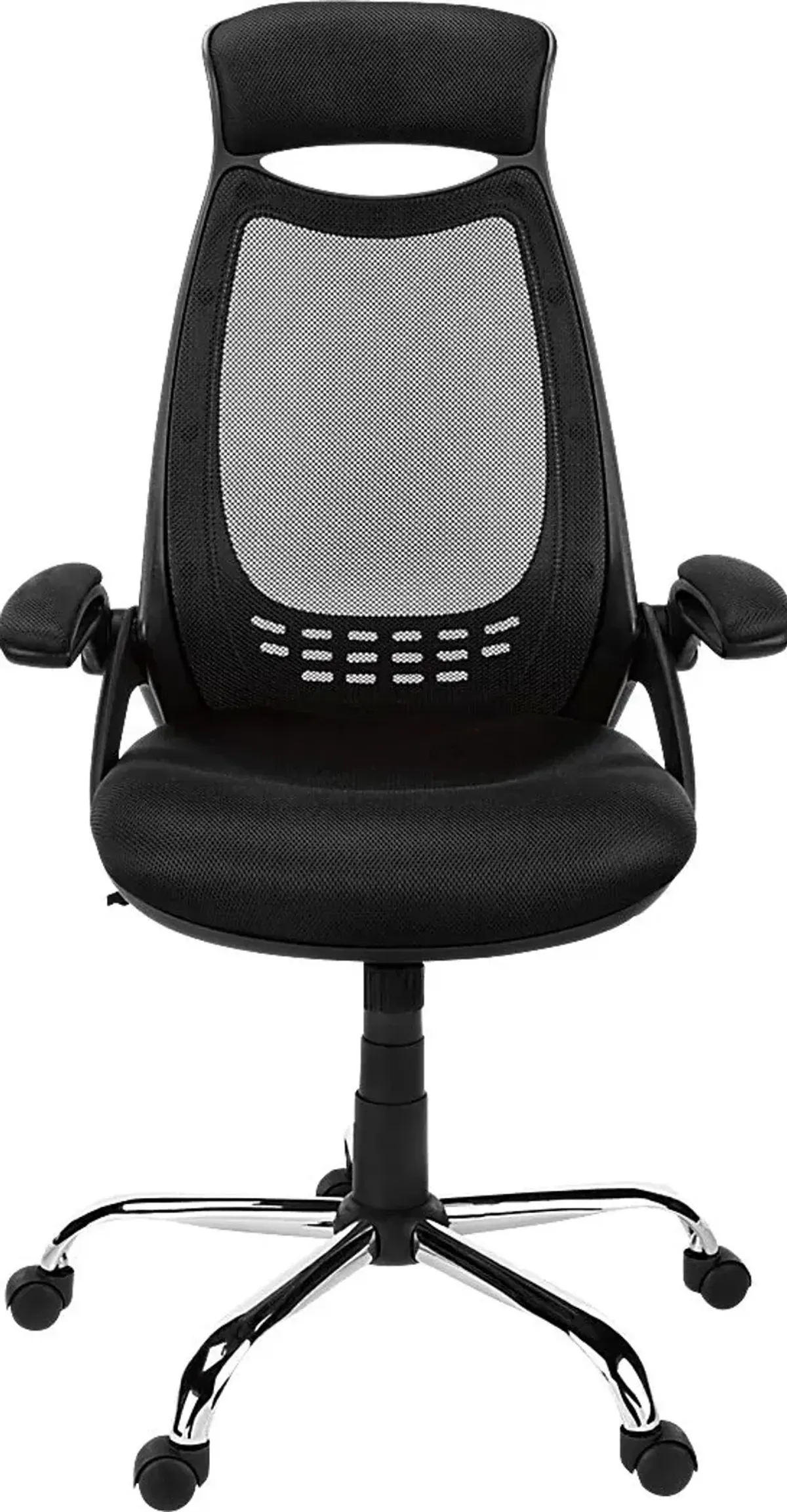 Oakvale Black Chrome Desk Chair