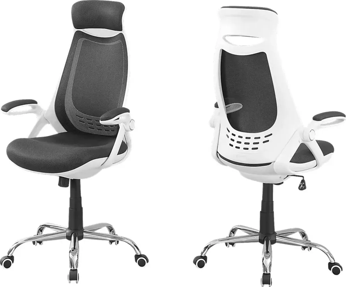 Oakvale White Desk Chair