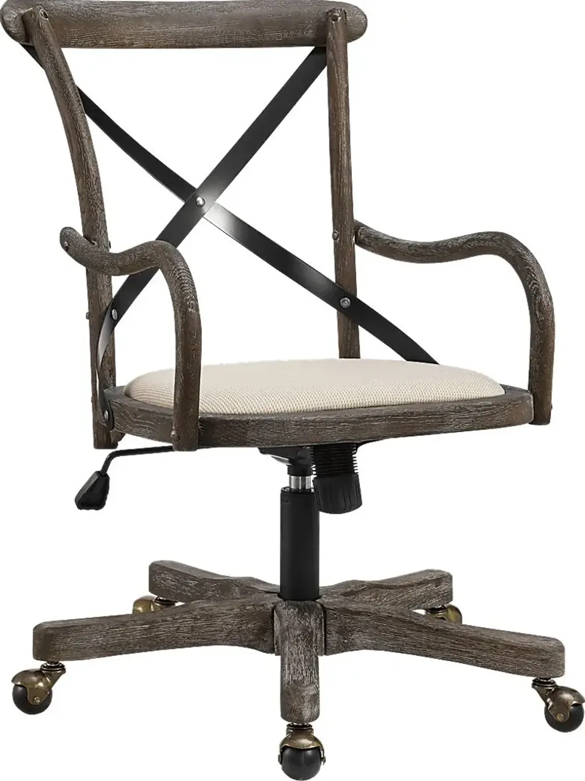 Basswood Gray Office Chair