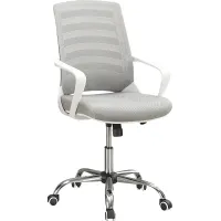 Chasefield White Desk Chair