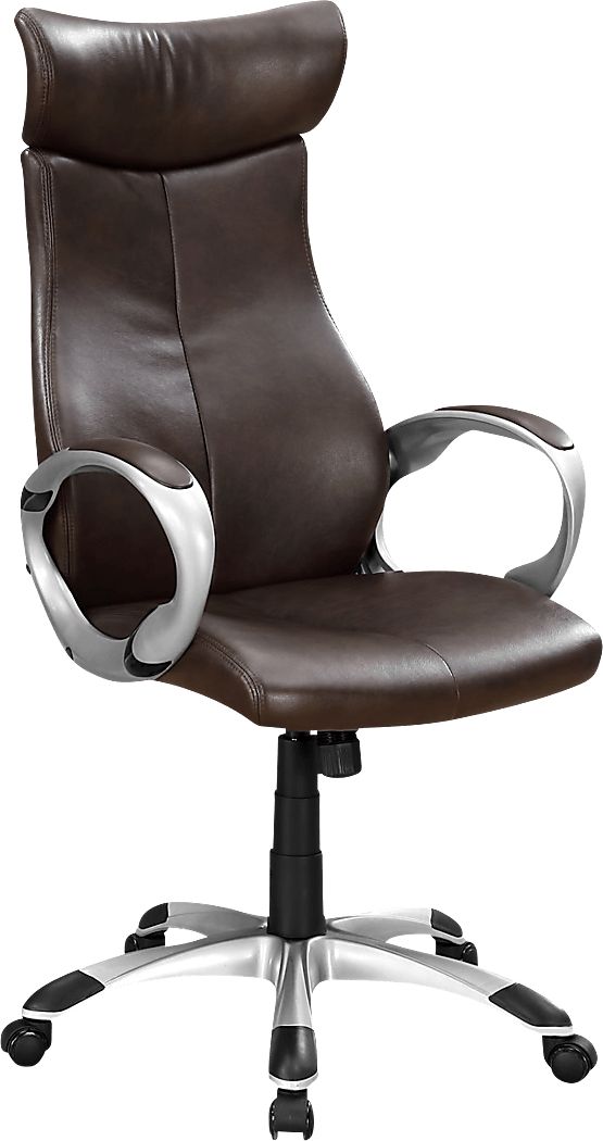 Carriagewood Brown Desk Chair