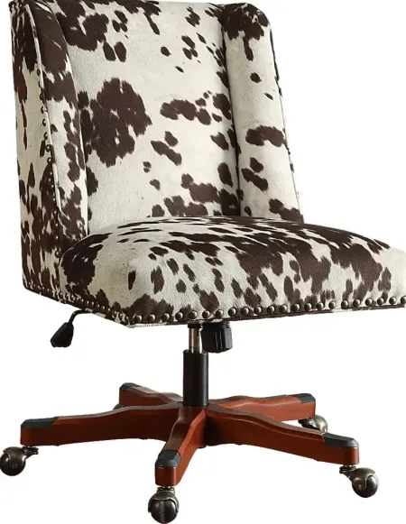 Dutson Brown Desk Chair