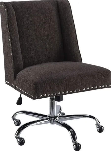 Dutson Charcoal Desk Chair