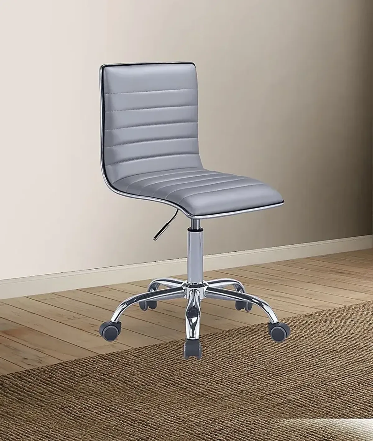 Shiran Silver Office Chair