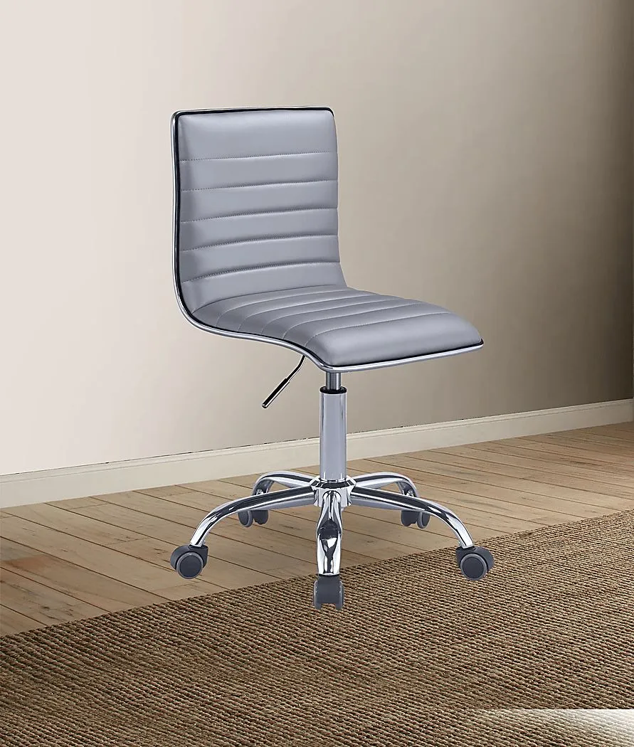 Shiran Silver Office Chair