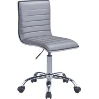 Shiran Silver Office Chair