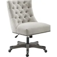 Gartland Light Gray Office Chair