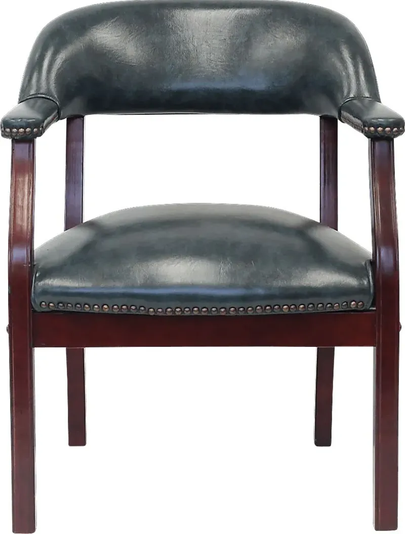 Byres Blue Desk Chair