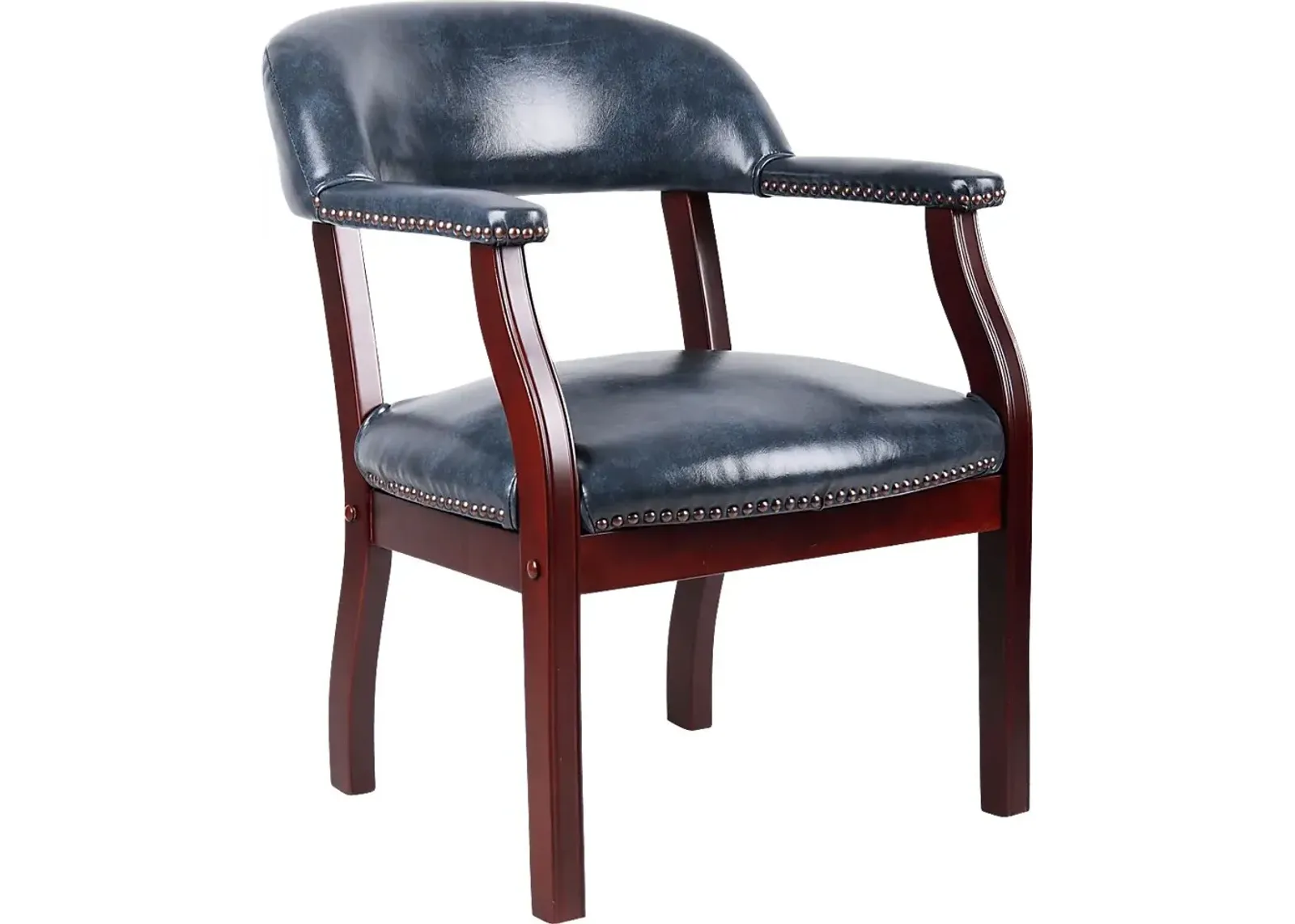 Byres Blue Desk Chair