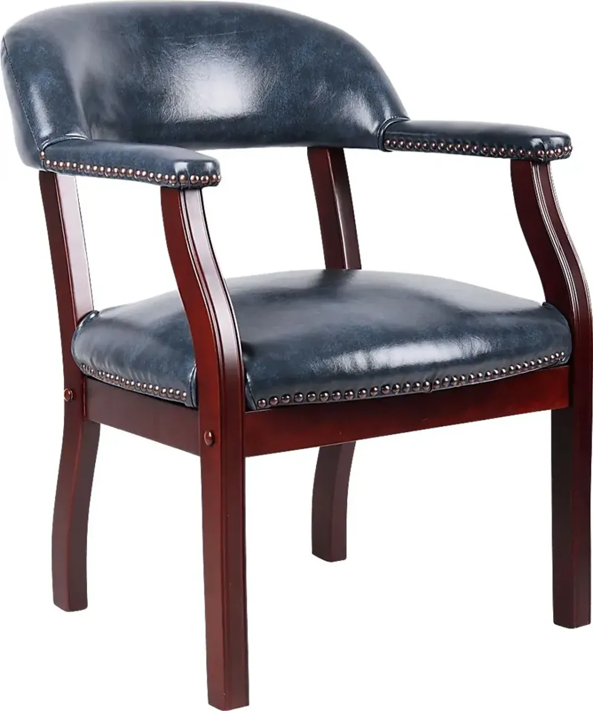 Byres Blue Desk Chair