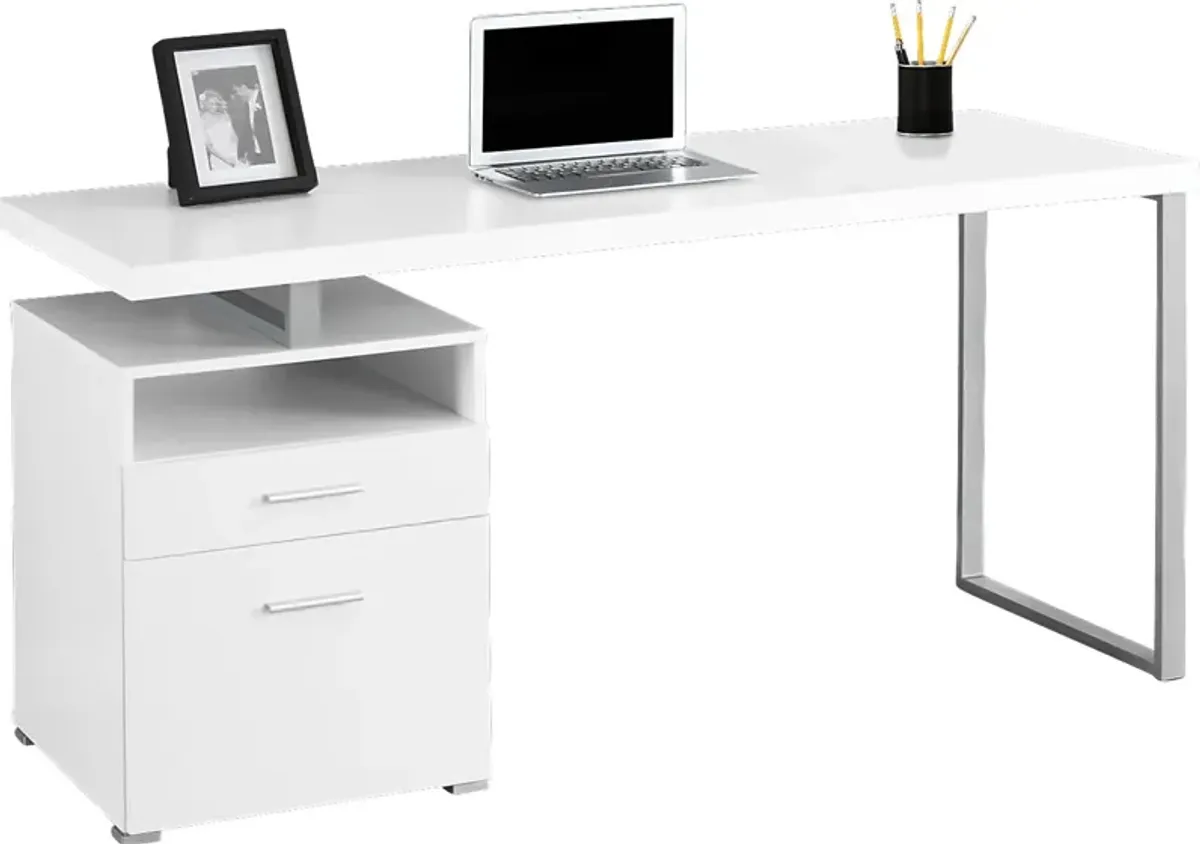 Gilsan White Desk