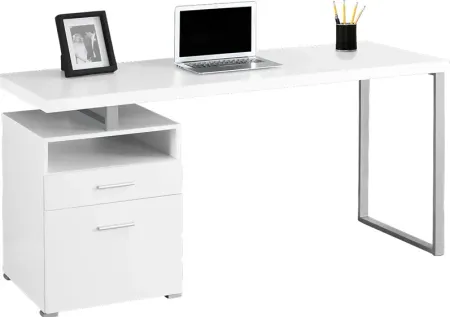 Gilsan White Desk