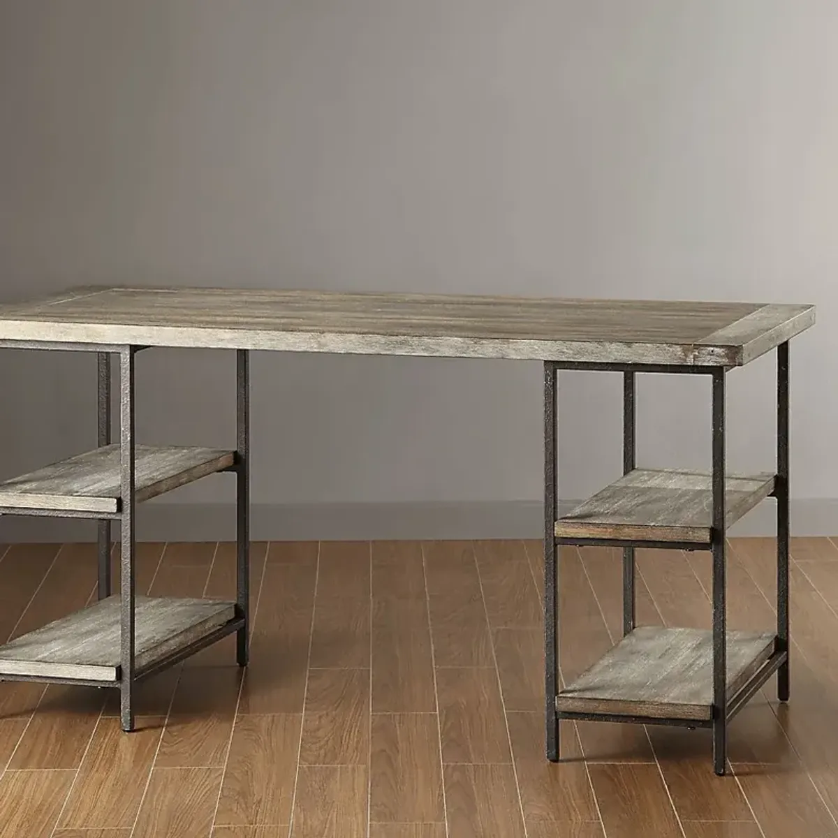 Kestrel Gray Desk