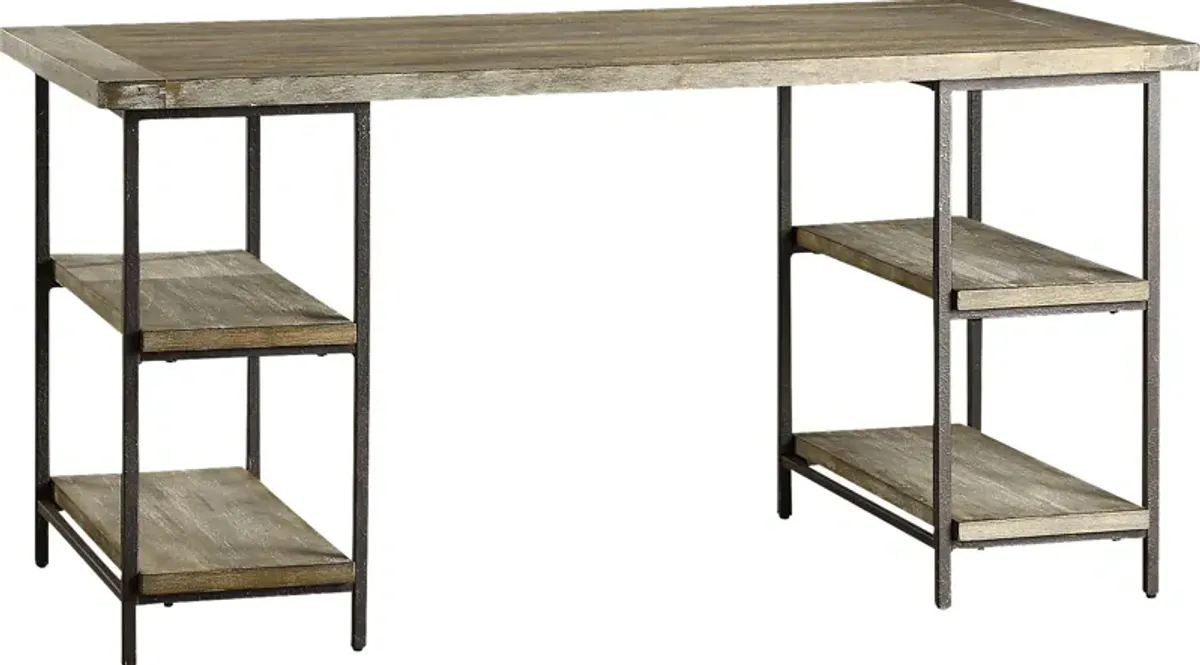 Kestrel Gray Desk