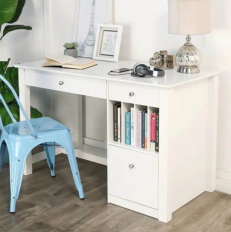 Halley White Desk