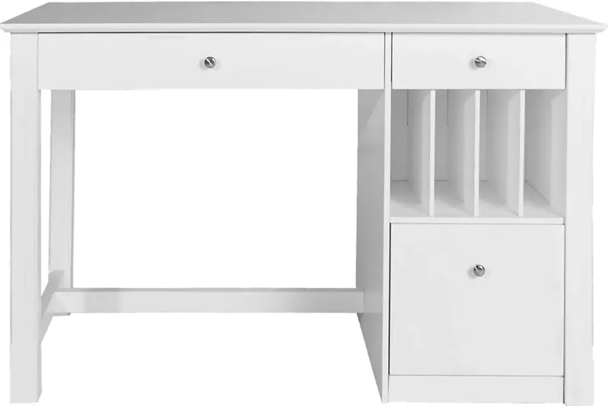 Halley White Desk