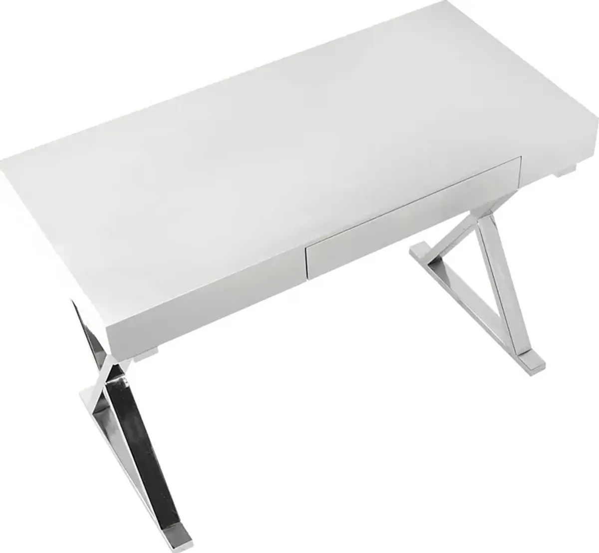 Luster White Desk