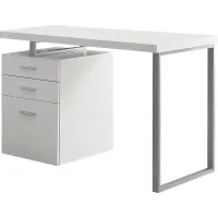 Windmier White Desk
