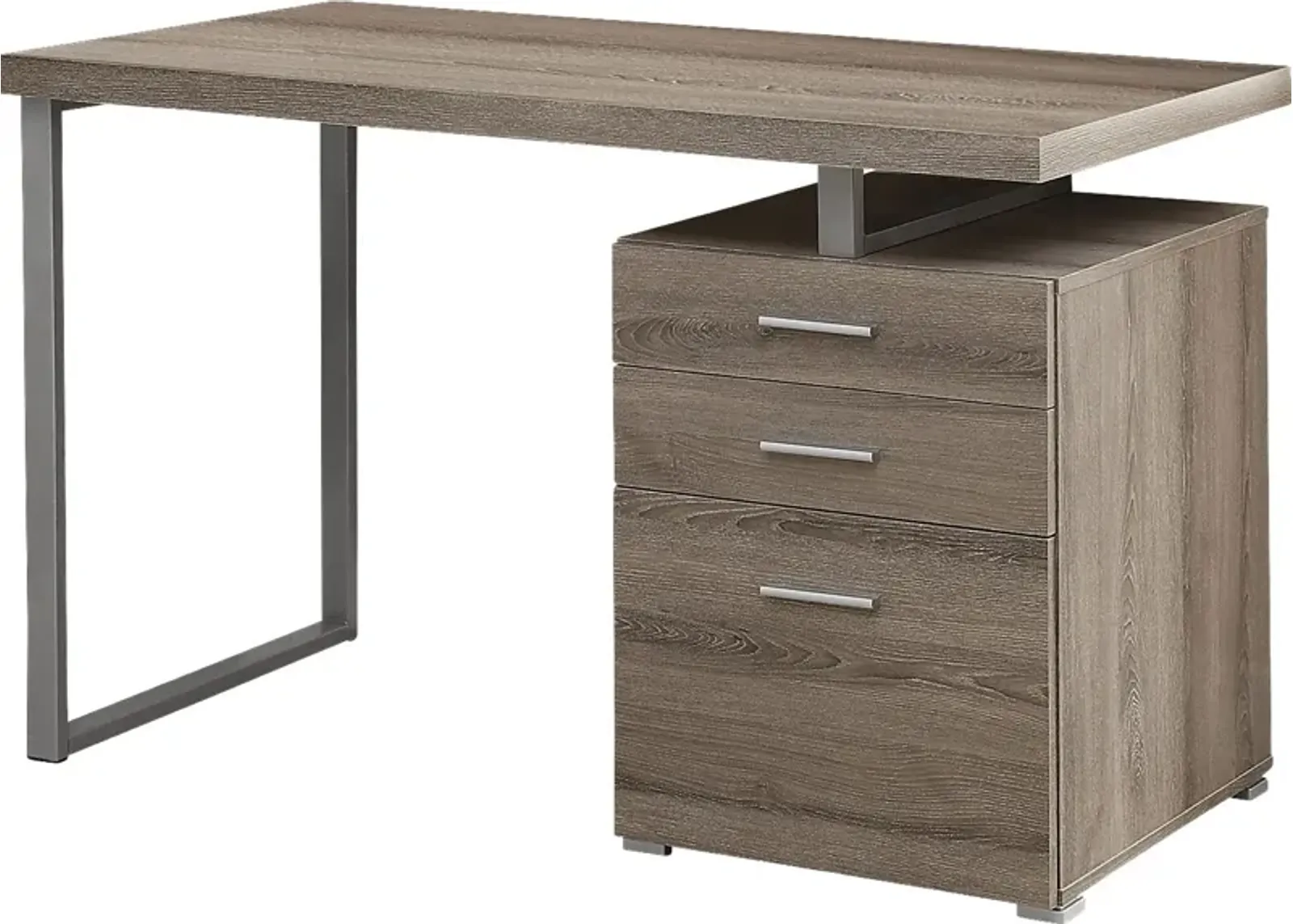 Windmier Dark Taupe Desk