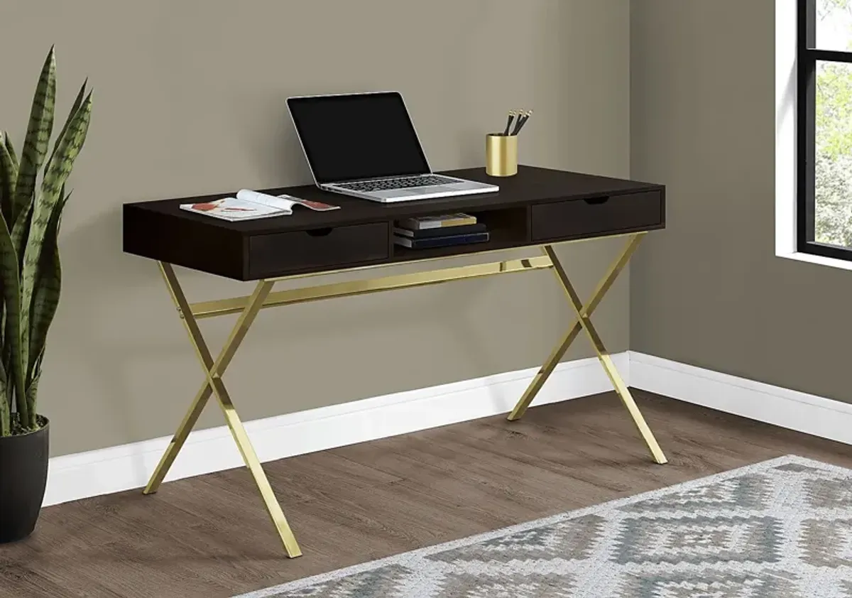 Belvins Cappuccino Desk