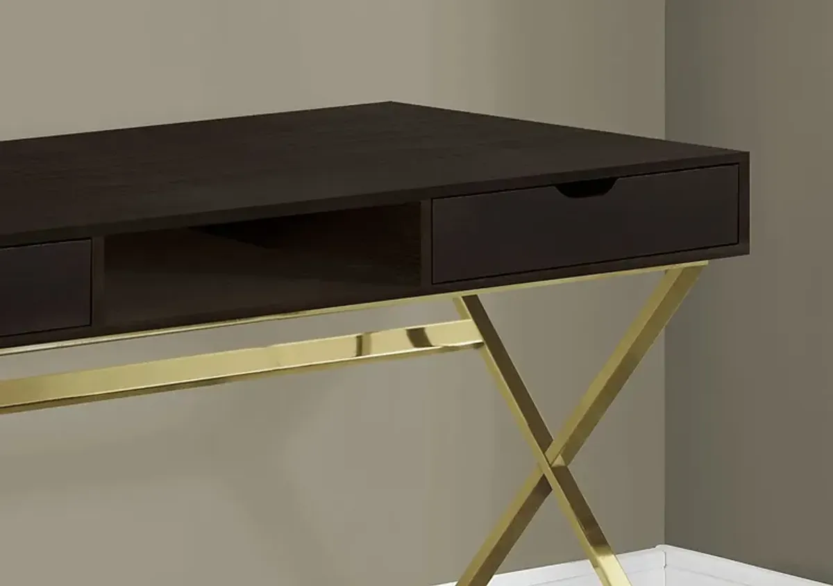 Belvins Cappuccino Desk