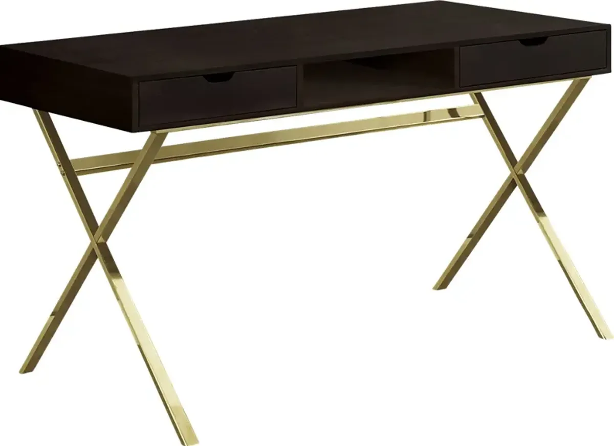 Belvins Cappuccino Desk