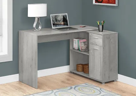 Pinestone Gray Desk