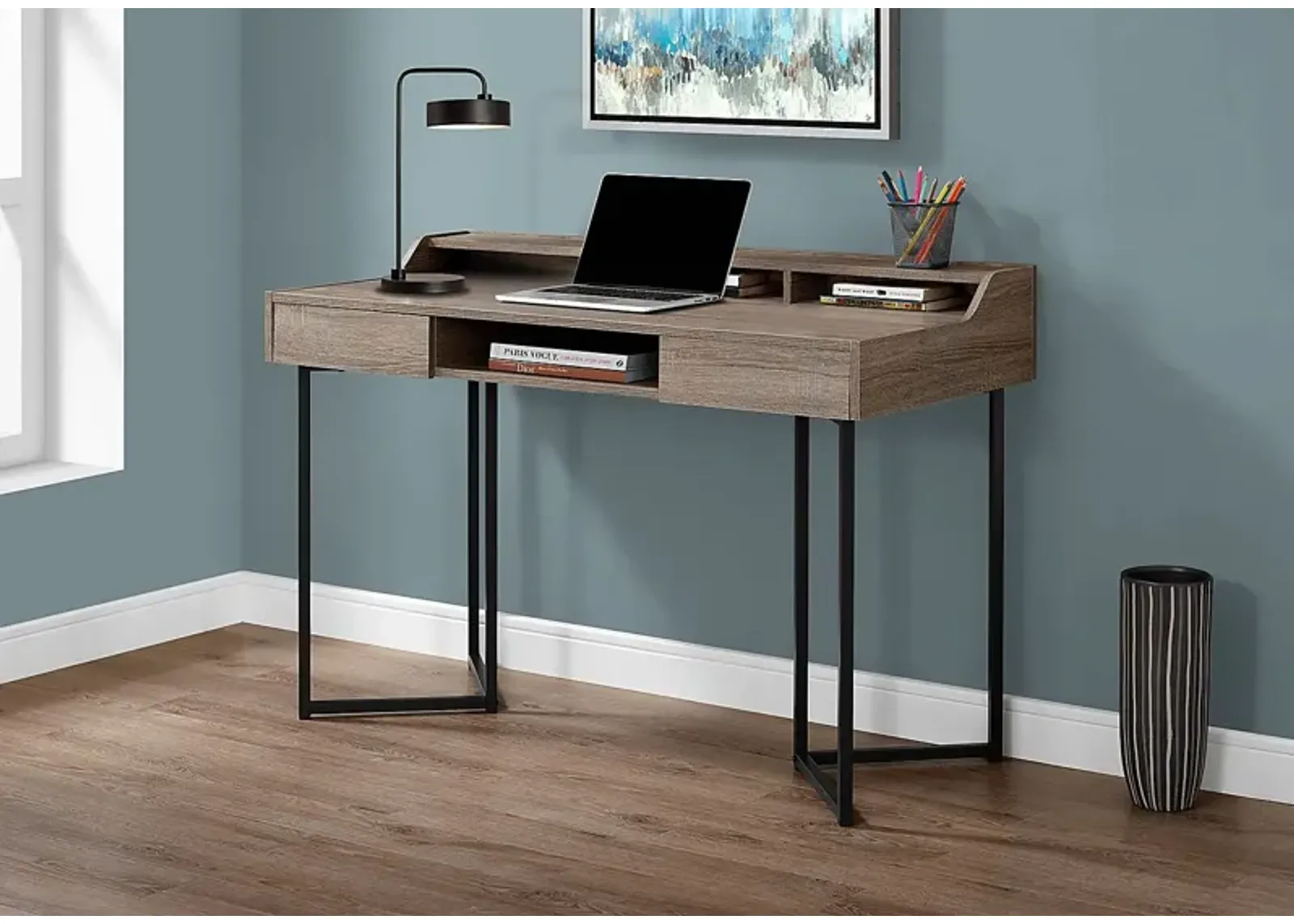 Cotulla Taupe Desk