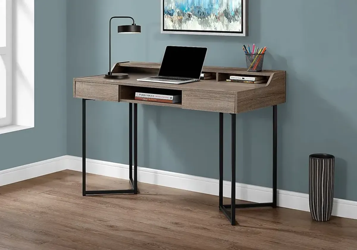 Cotulla Taupe Desk