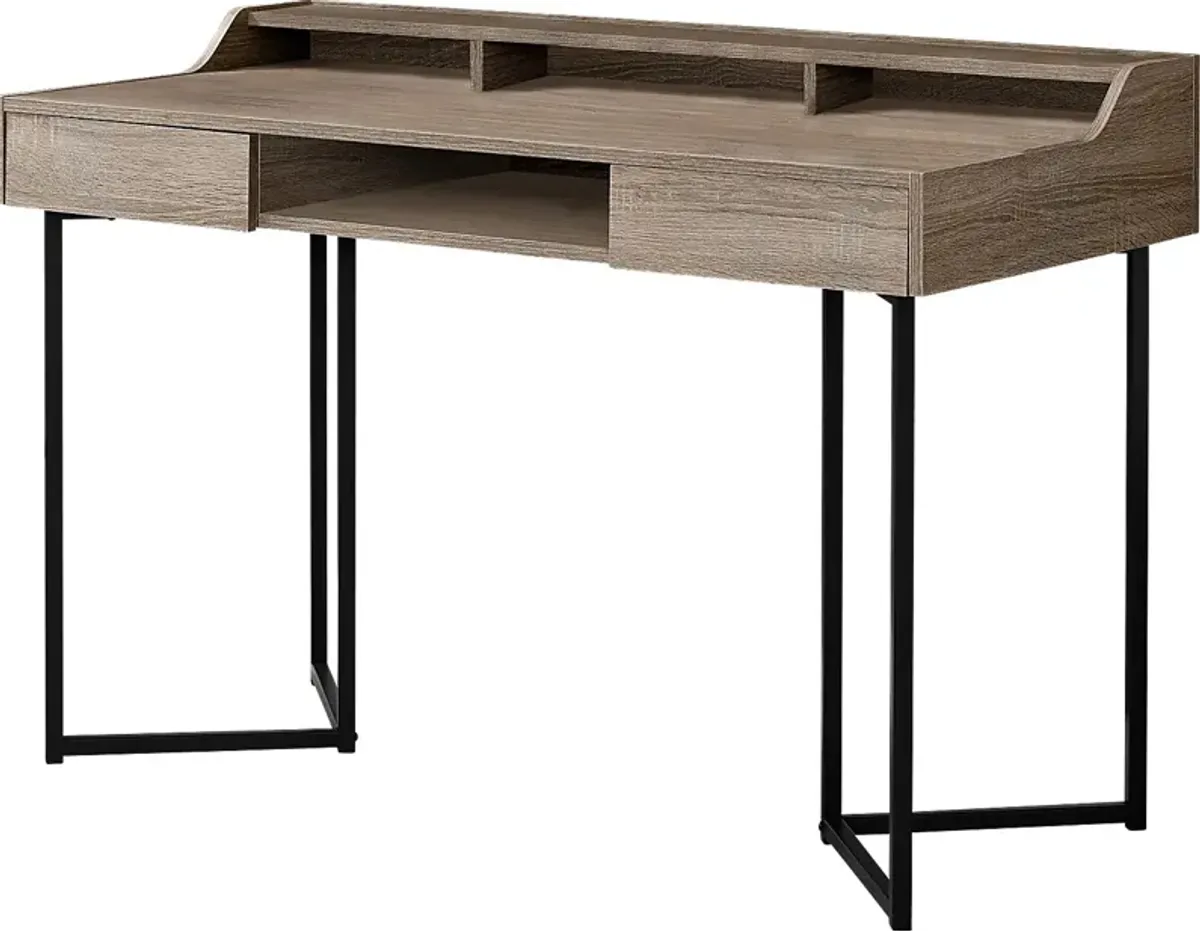 Cotulla Taupe Desk