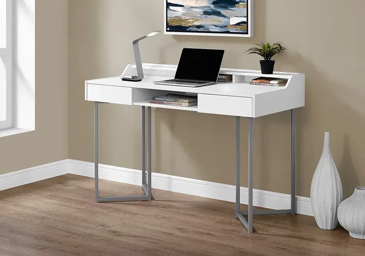 Cotulla White Desk