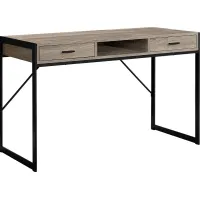 Woodvale Taupe Desk