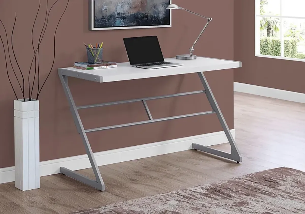 Ferrystone White Desk