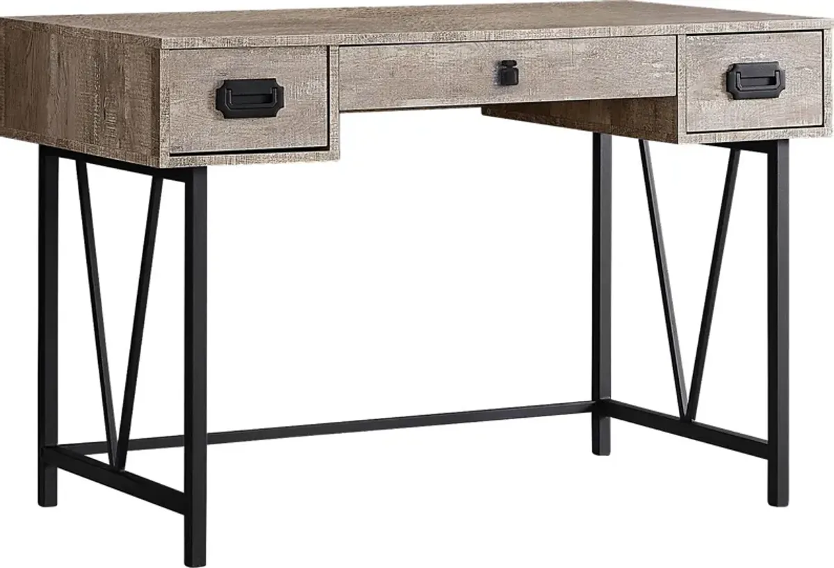 Swelfling Taupe Desk