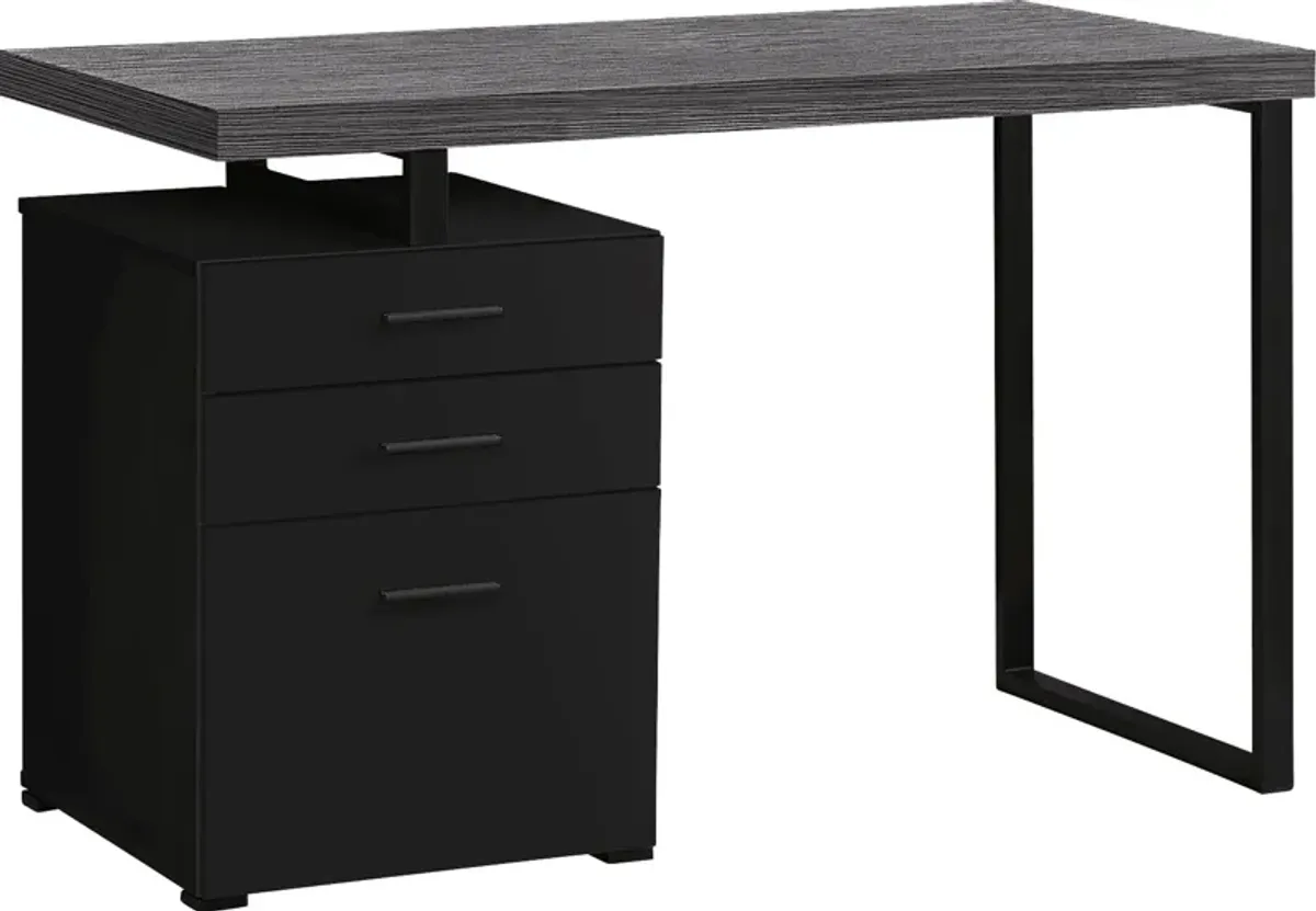 Windmier Black Desk