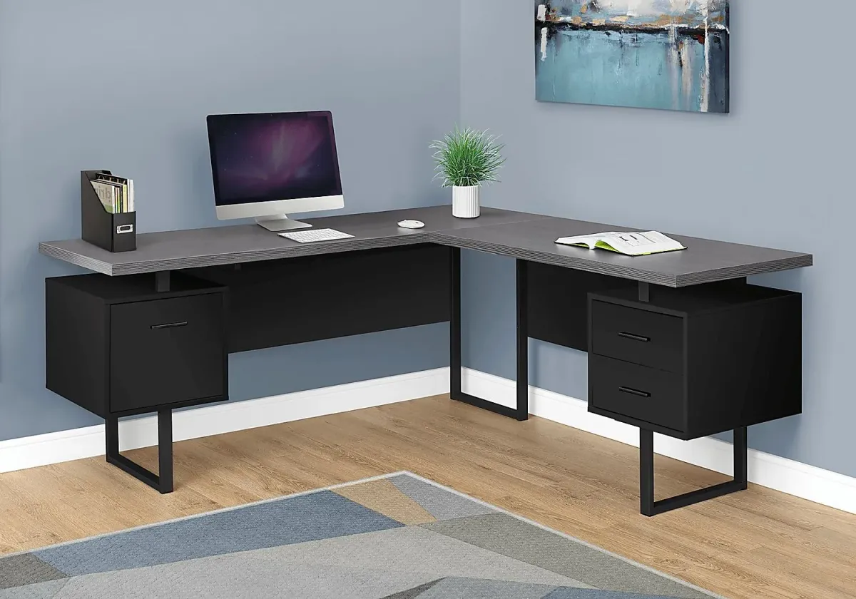 Wellyn Black Desk