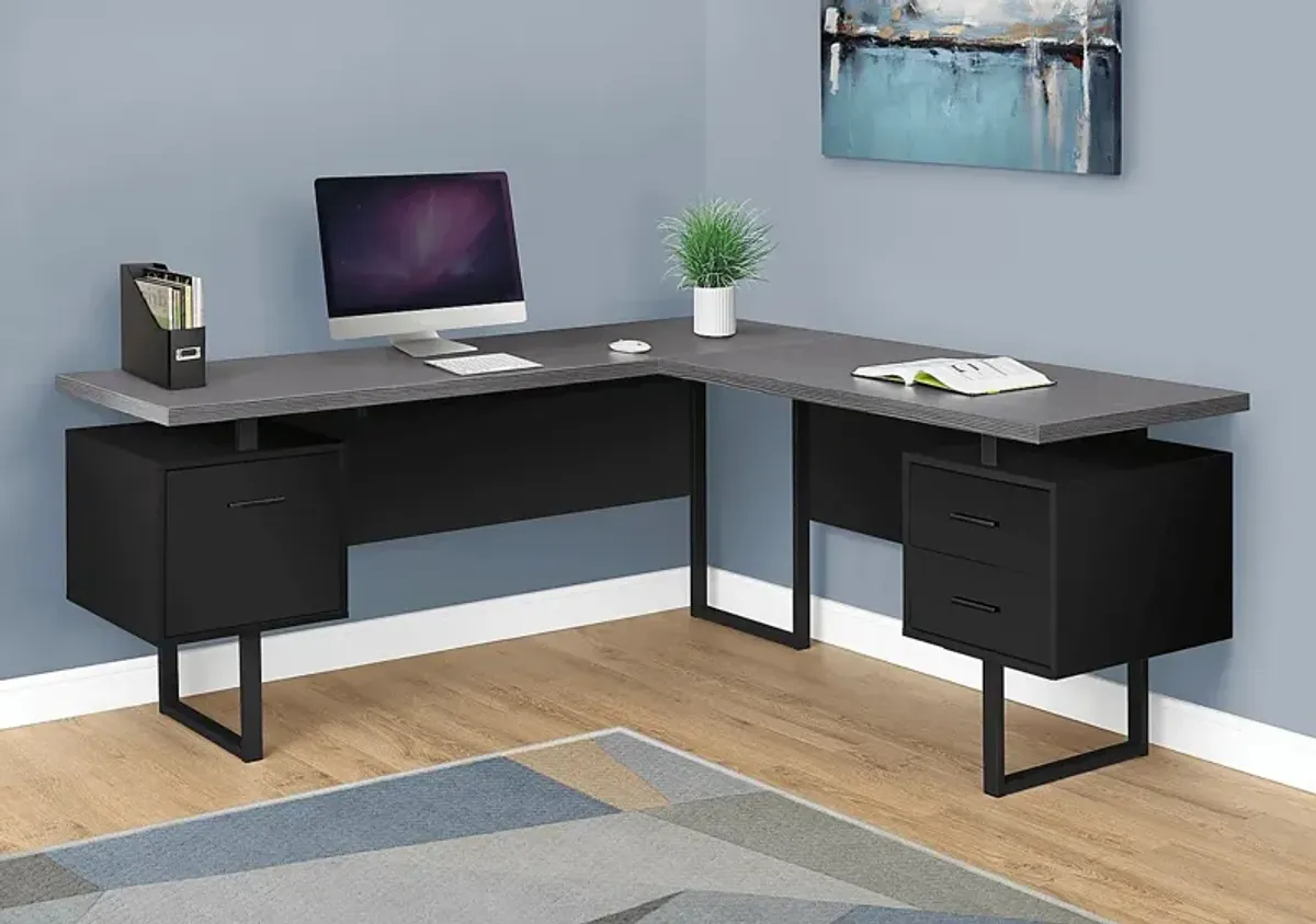 Wellyn Black Desk